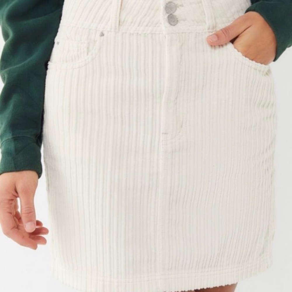 BDG | Beige Corduroy Mini Skirt